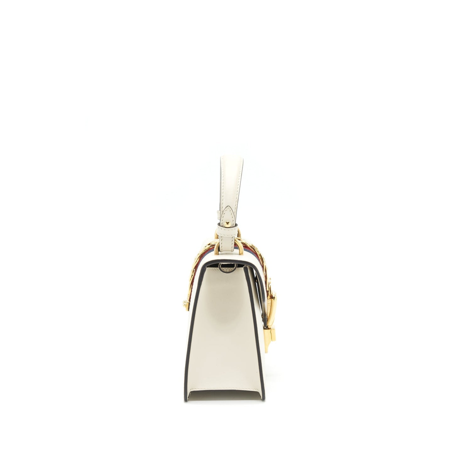 Gucci Mini Top Handle Sylvie Bag White