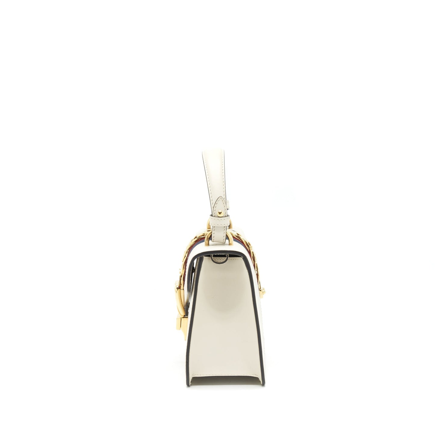 Gucci Mini Top Handle Sylvie Bag White