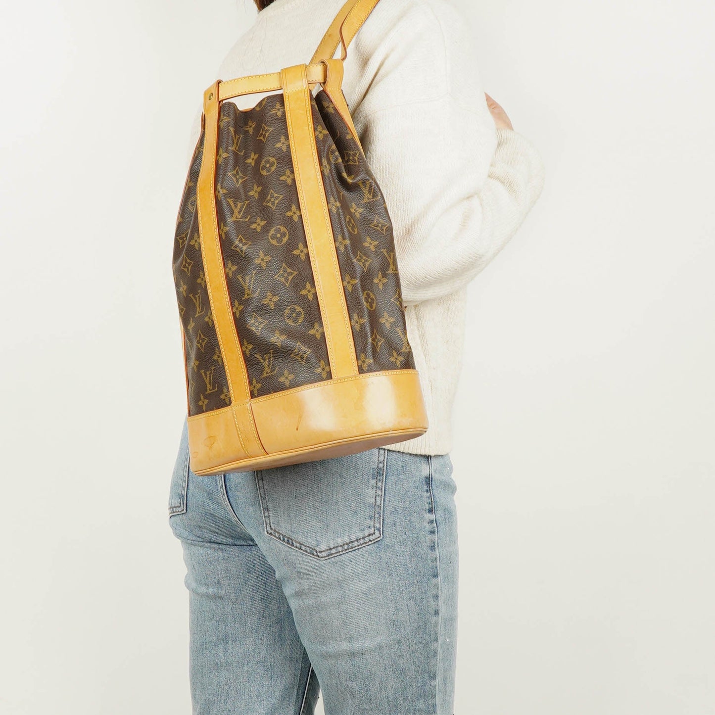 Louis Vuitton Randonnee PM Monogram Canvas Backpack