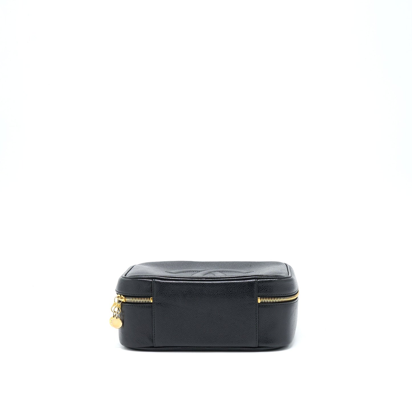 Chanel  CC Logo Vanity Caviar Black