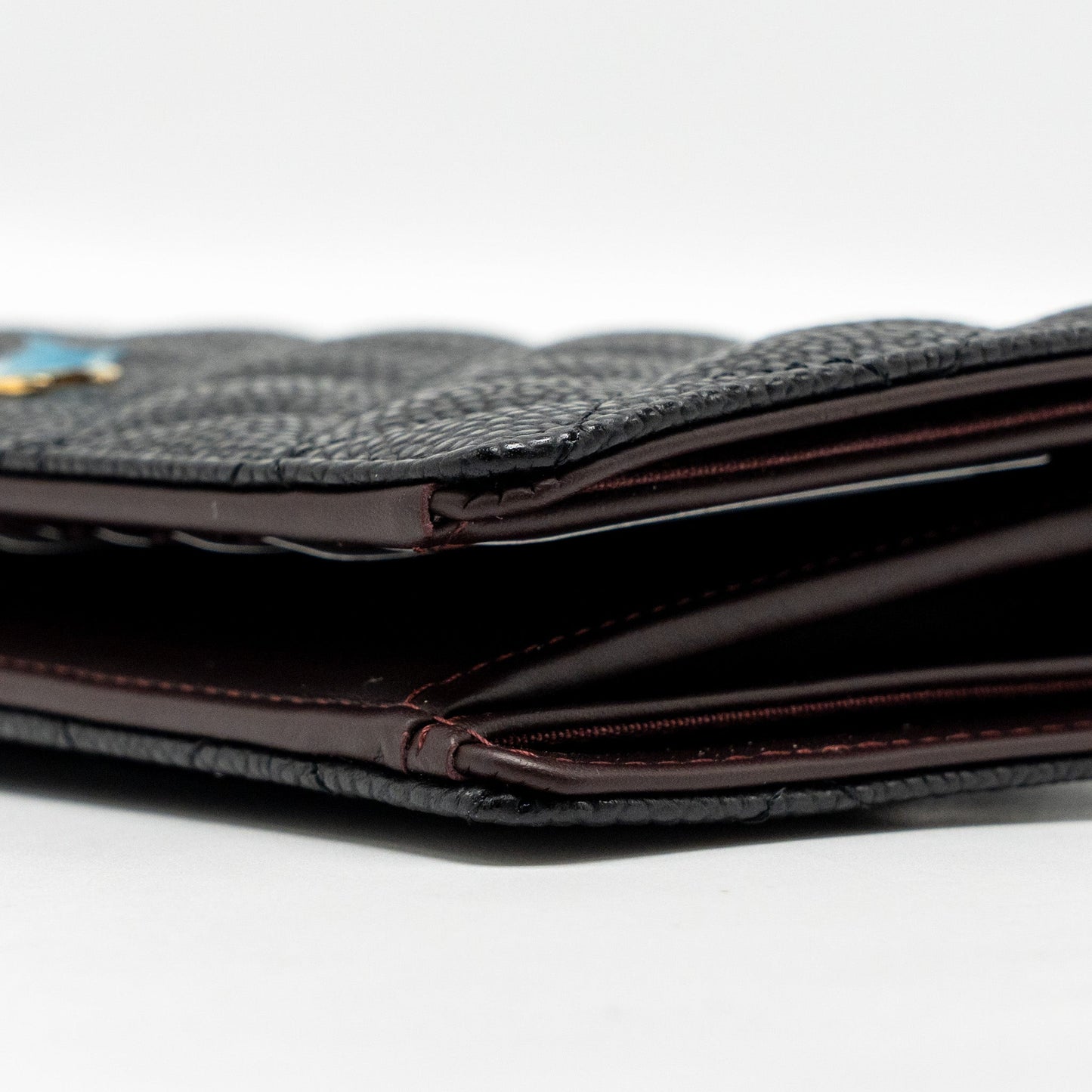 Chanel Classic CC Long Wallet Caviar Black