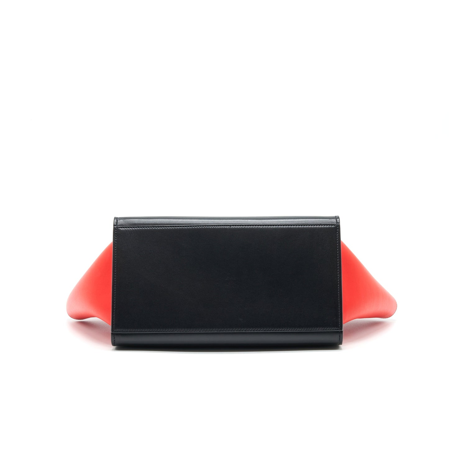 Celine Small Trapeze Purse Multi Color Grey/ Black/ Orange