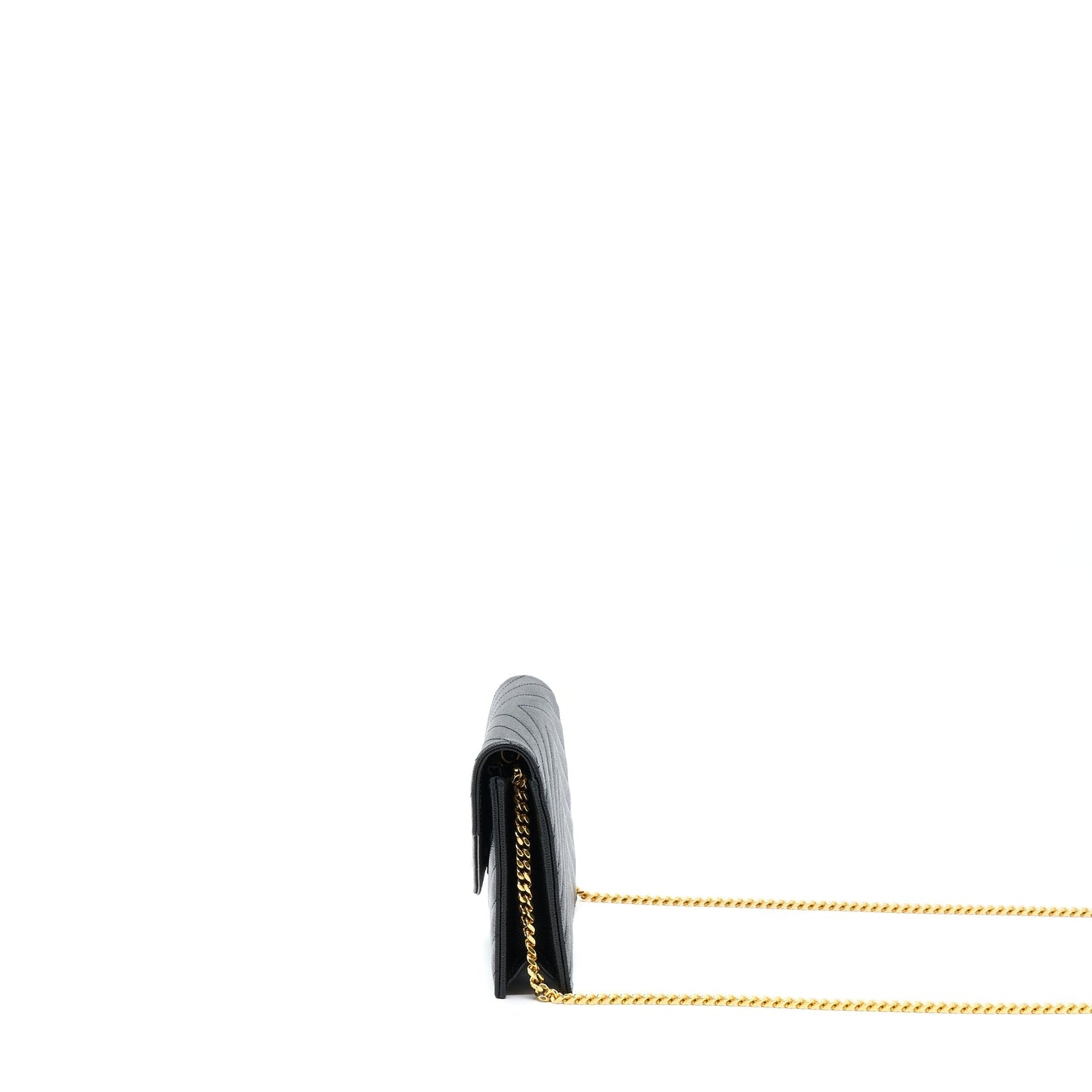 Saint Laurent/ Envelop Chain Wallet Black