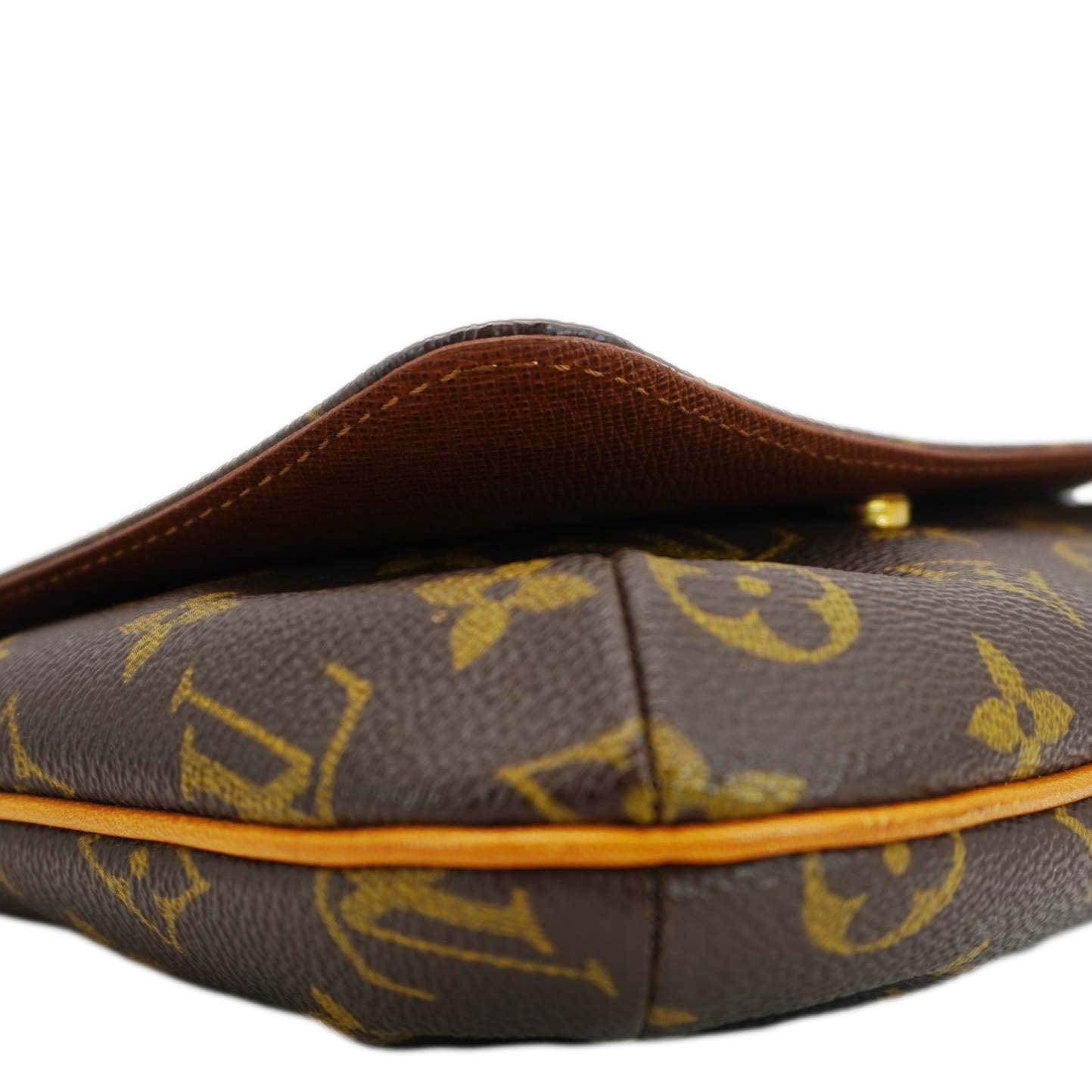 LOUIS VUITTON M tte Salsa Monogram Canvas Crossbody Bag Brown