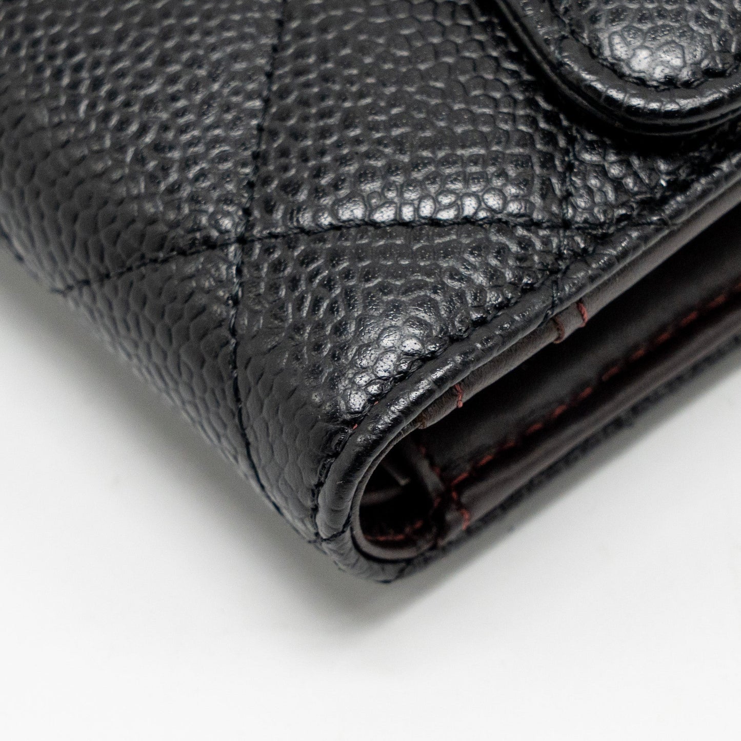 Chanel Classic CC Flap Long Wallet Caviar Black