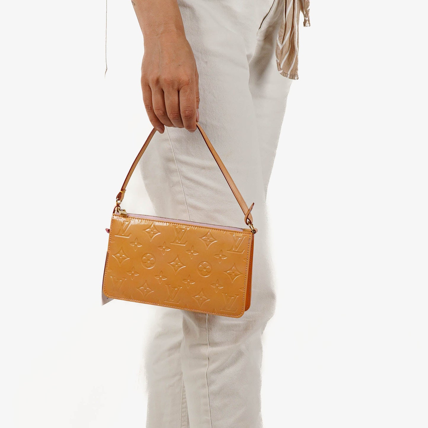 Louis Vuitton Lexington Monogram Vernis Clutch Handbag