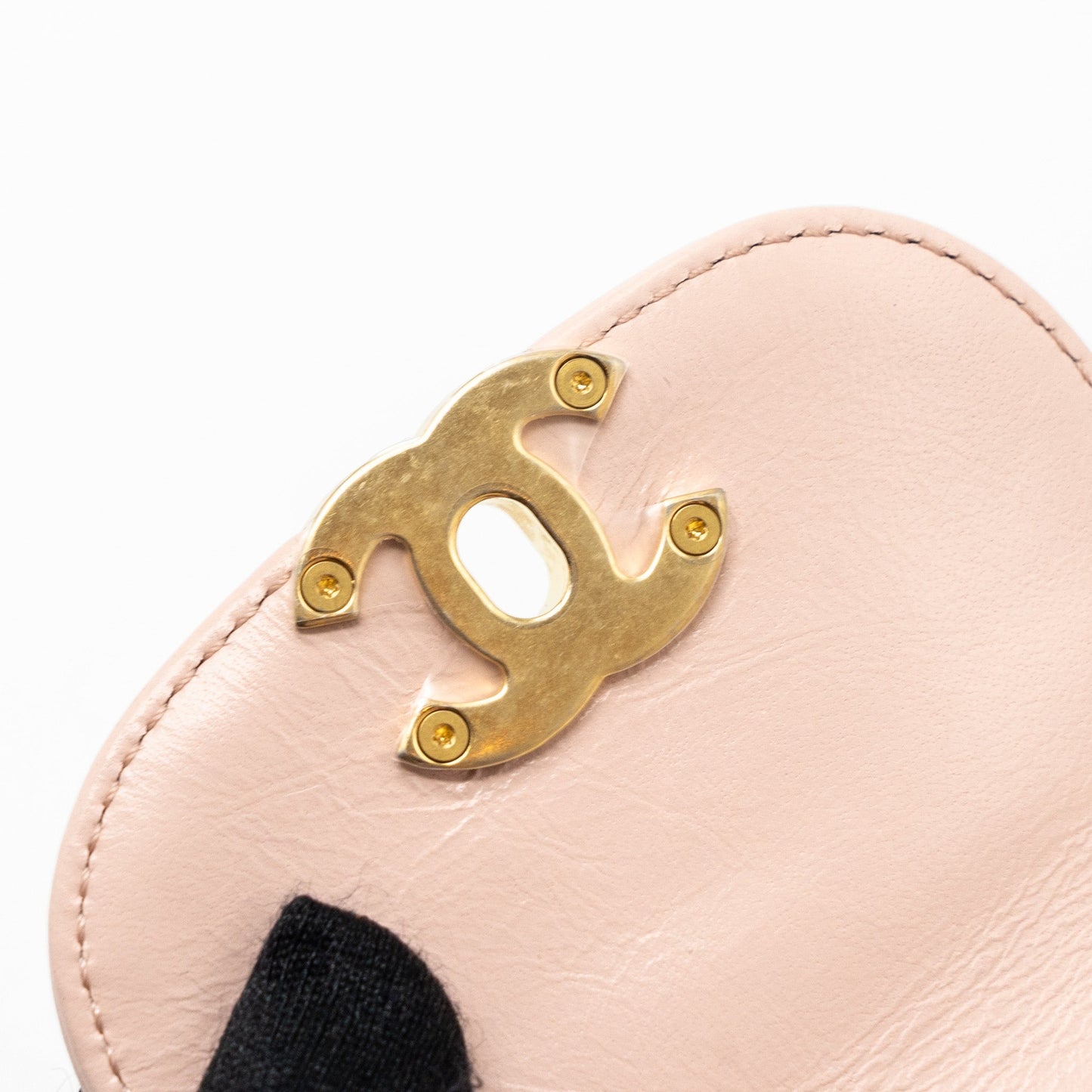Chanel 23k Mini Shopping Bag Calfskin Light Pink  Brushed (Microchip)
