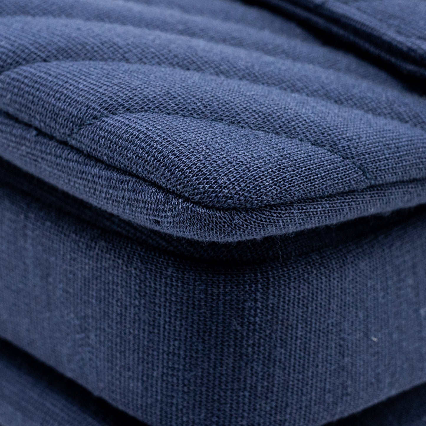 Chanel Small Chevron Trendy CC fabric navy