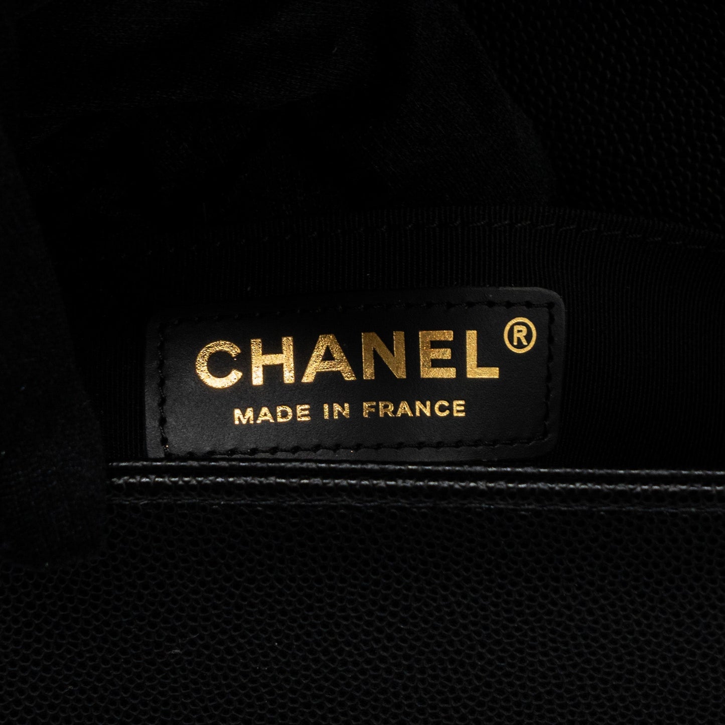 Chanel Small Boy Bag Caviar Black