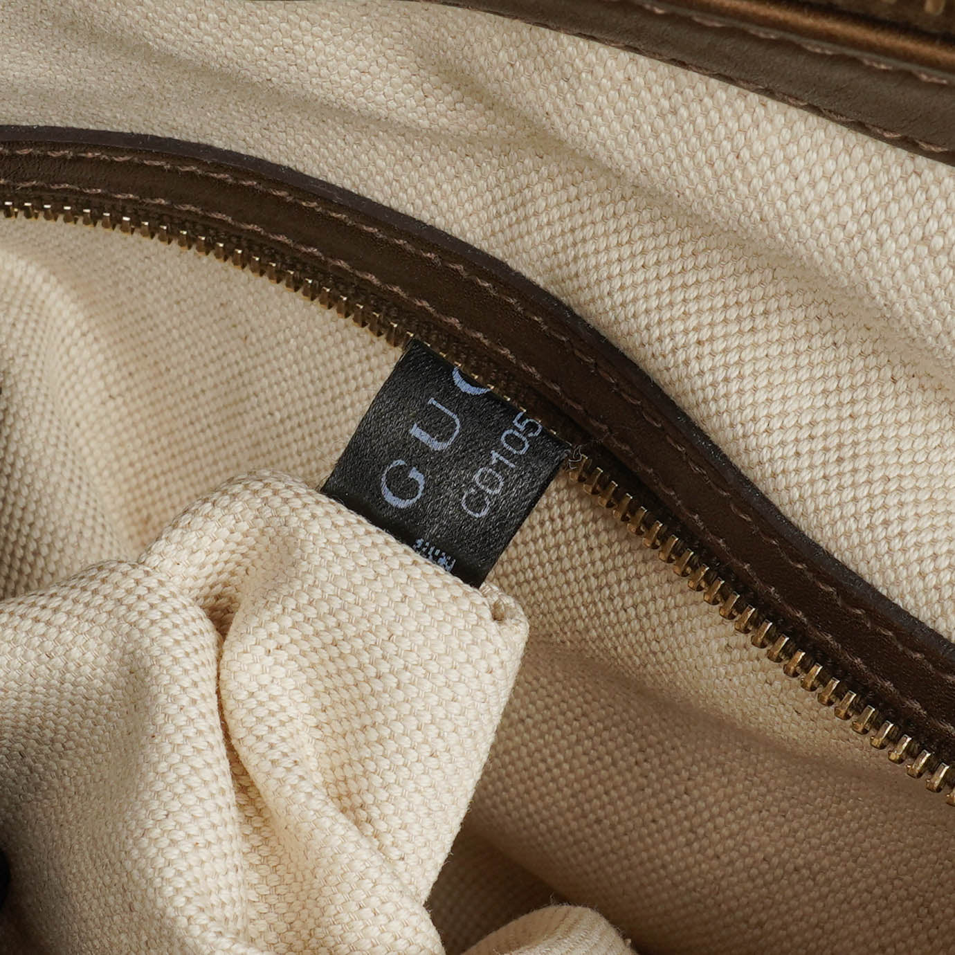 Gucci Multicolour/Brown GG Lurex Heart Bit Shoulder Bag