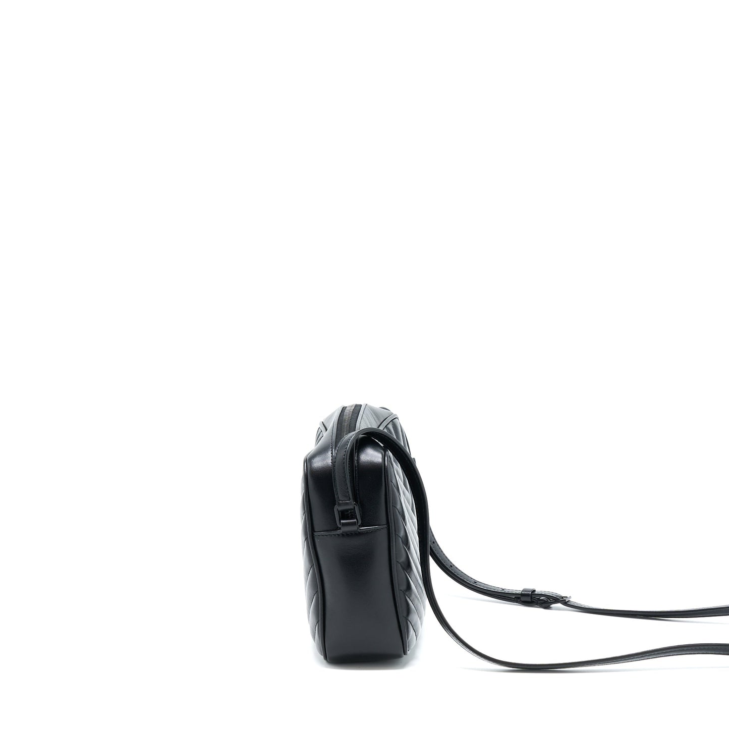 Saint Laurent/ Lou Camera Purse Calfskin So Black