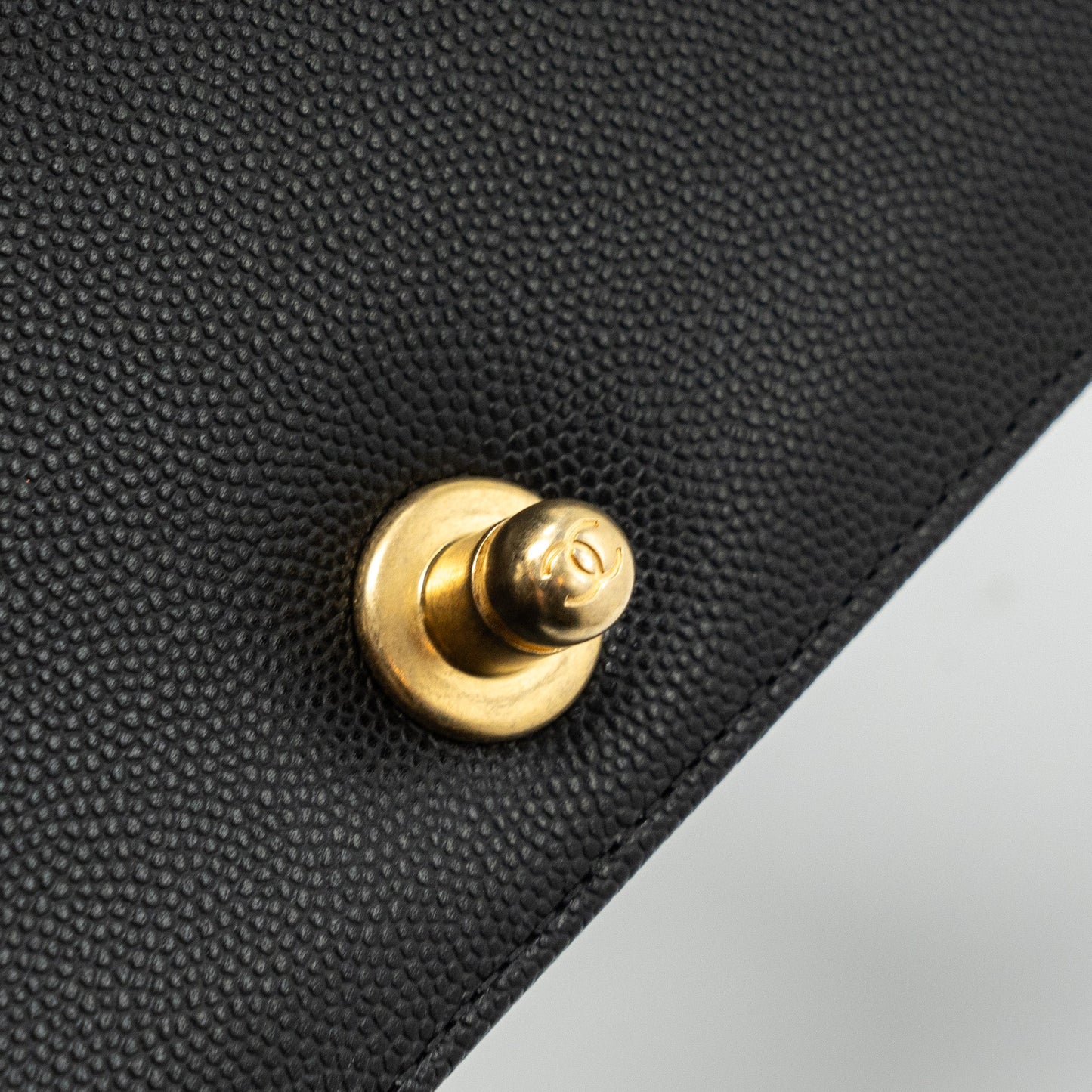 Chanel Small Boy Bag Caviar Black