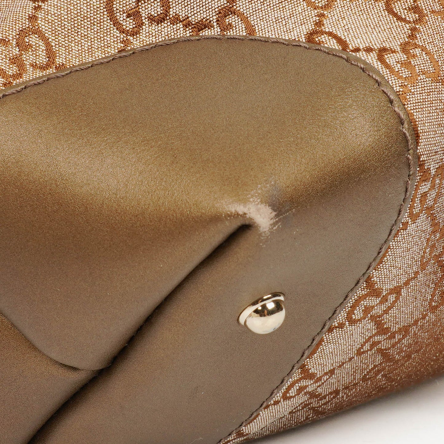 Gucci Multicolour/Brown GG Lurex Heart Bit Shoulder Bag