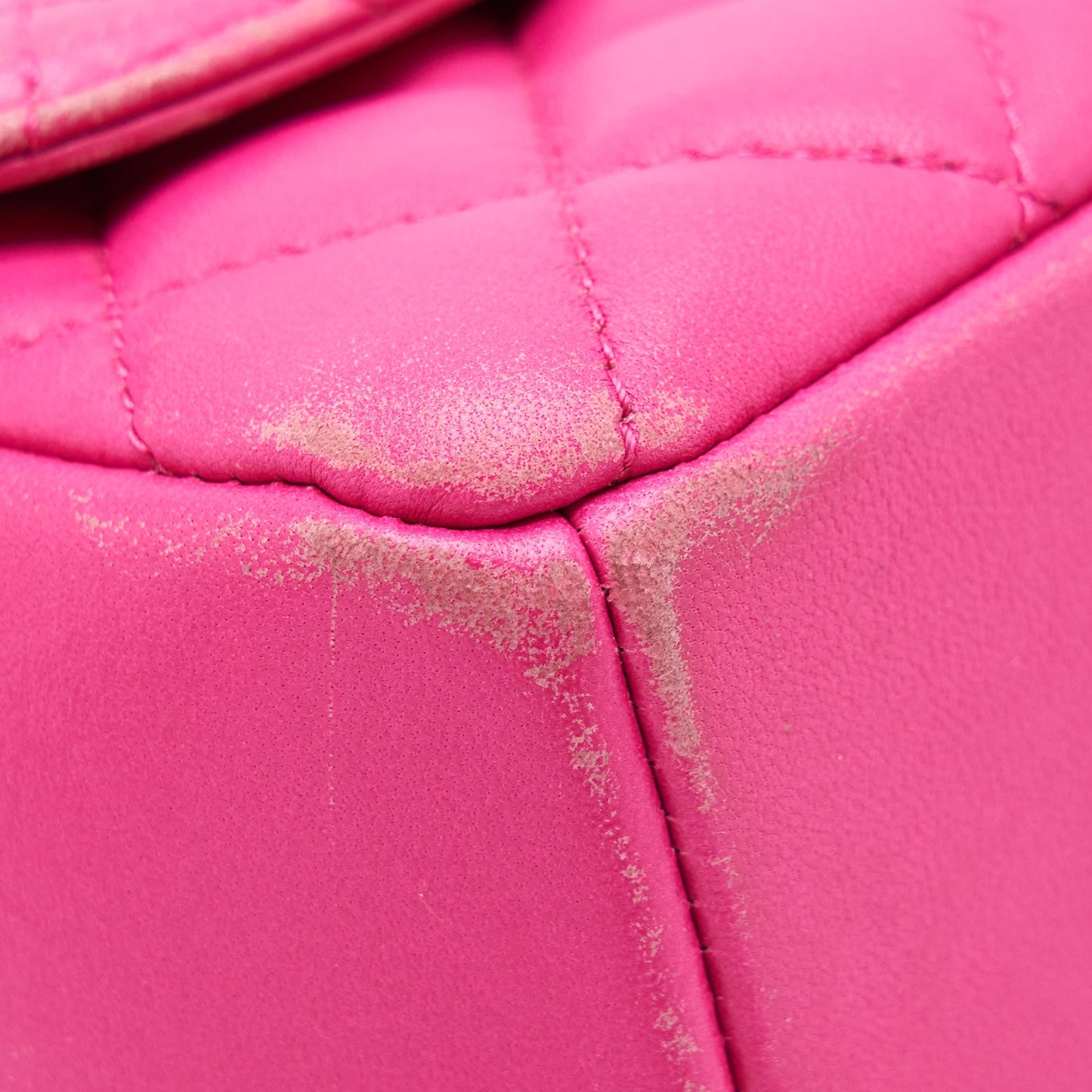Chanel Quilted Flap Bag Lambskin Pink