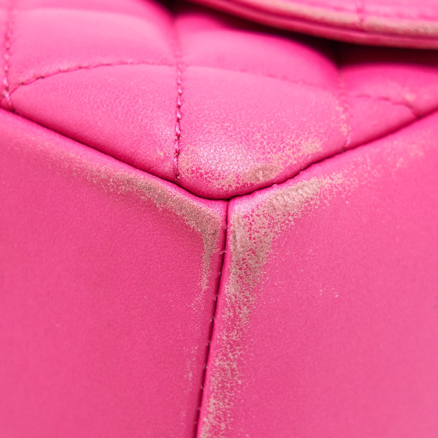 Chanel Quilted Flap Bag Lambskin Pink