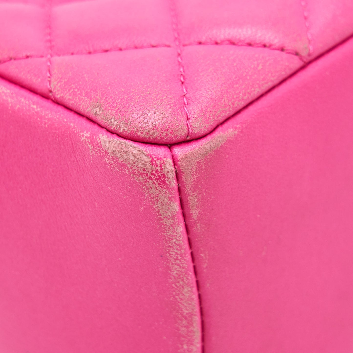 Chanel Quilted Flap Bag Lambskin Pink