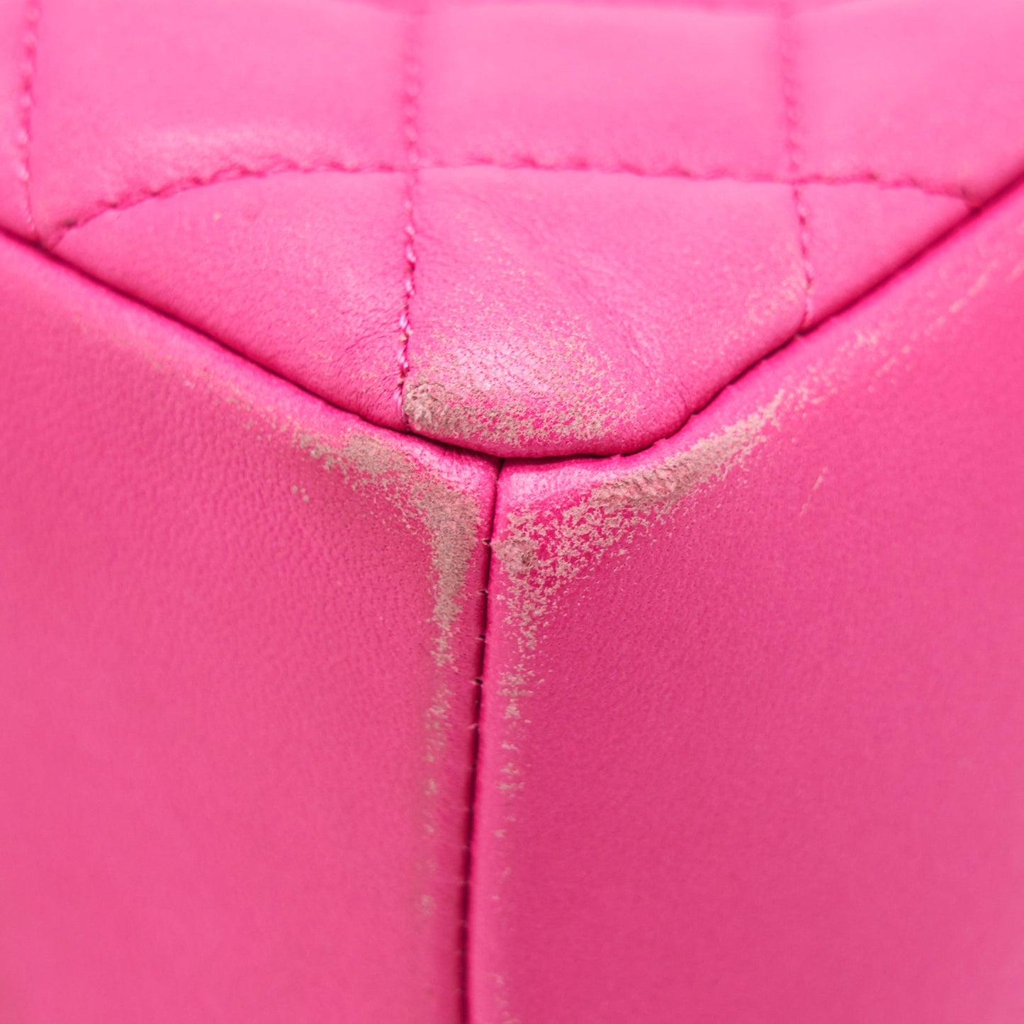 Chanel Quilted Flap Bag Lambskin Pink