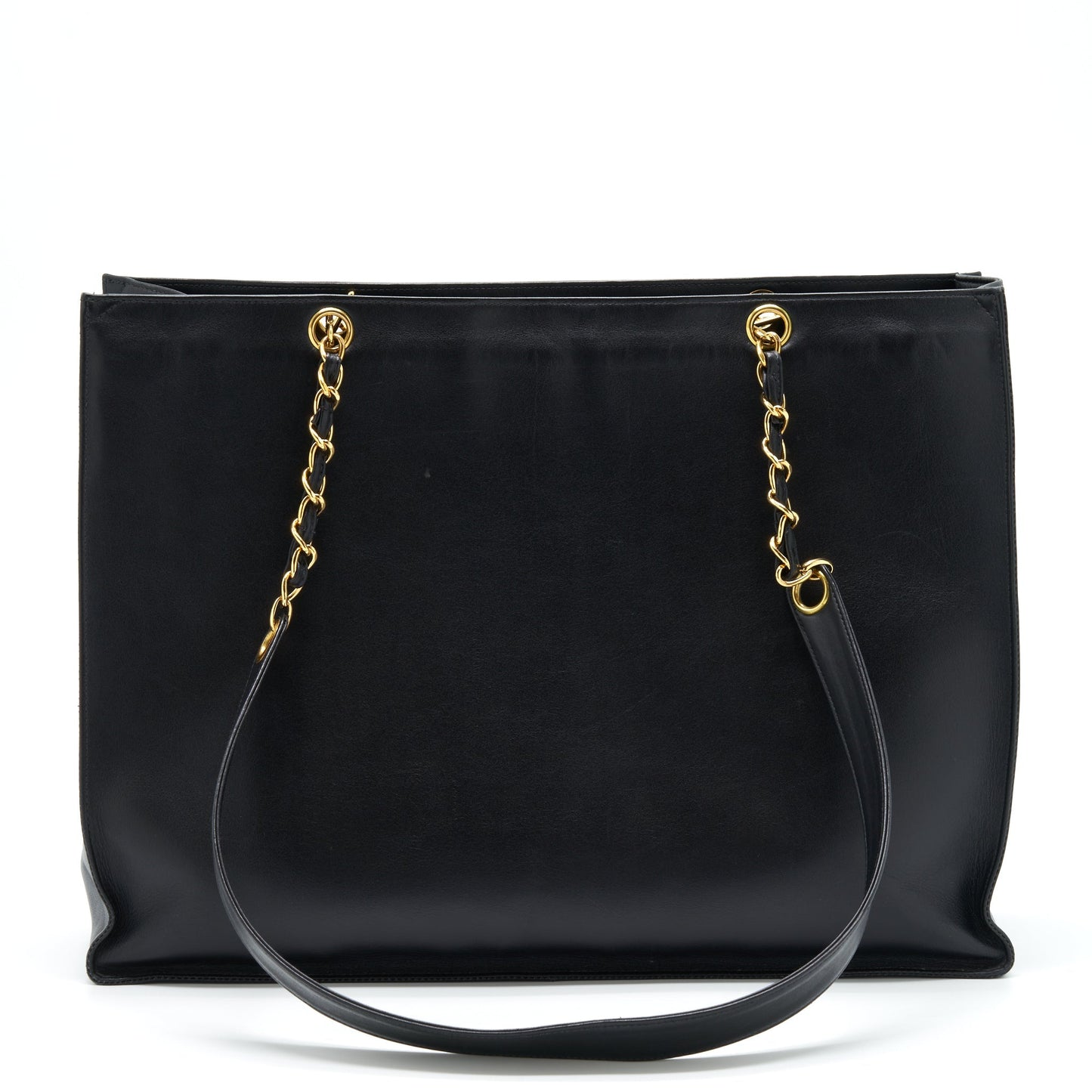 Chanel  CC Timeless Shopping Tote Lambskin Black