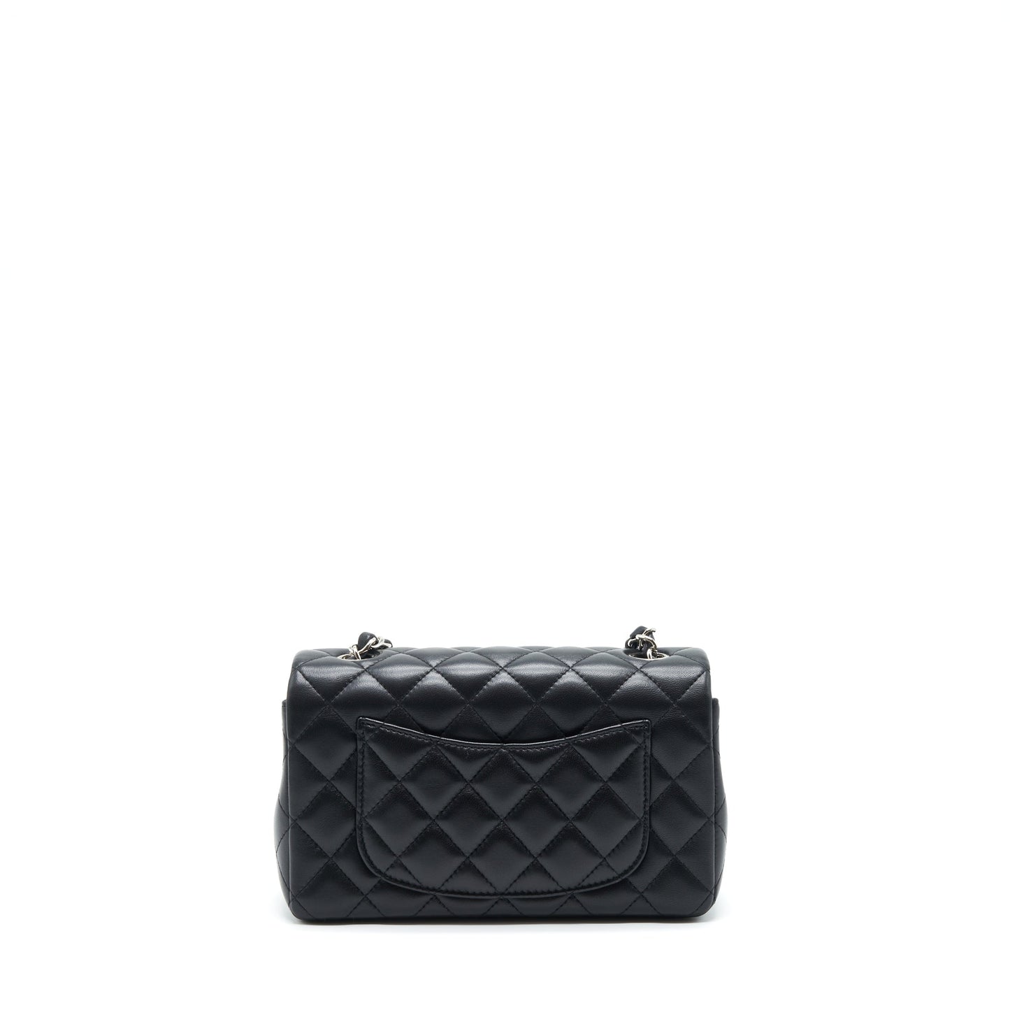 Chanel Mini Rectangular Lambskin Black