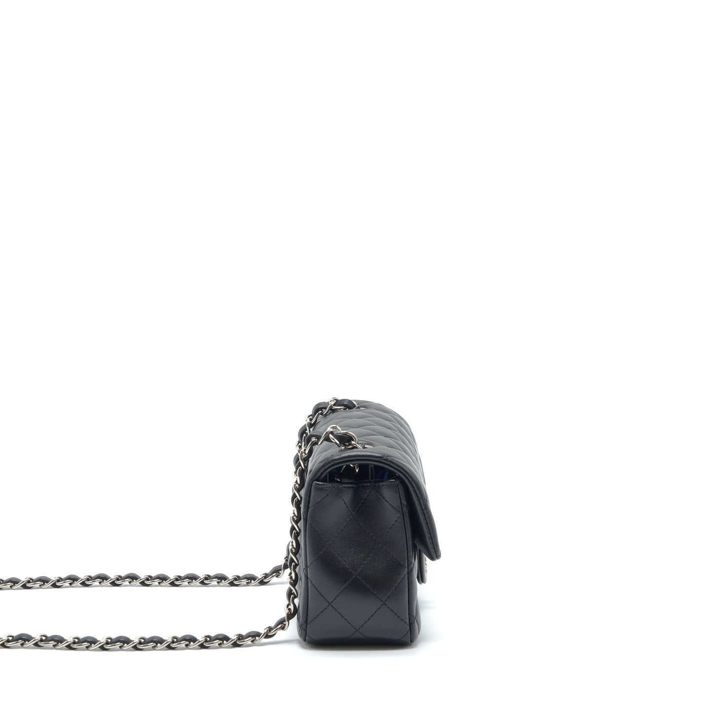 Chanel Mini Rectangular Lambskin Black