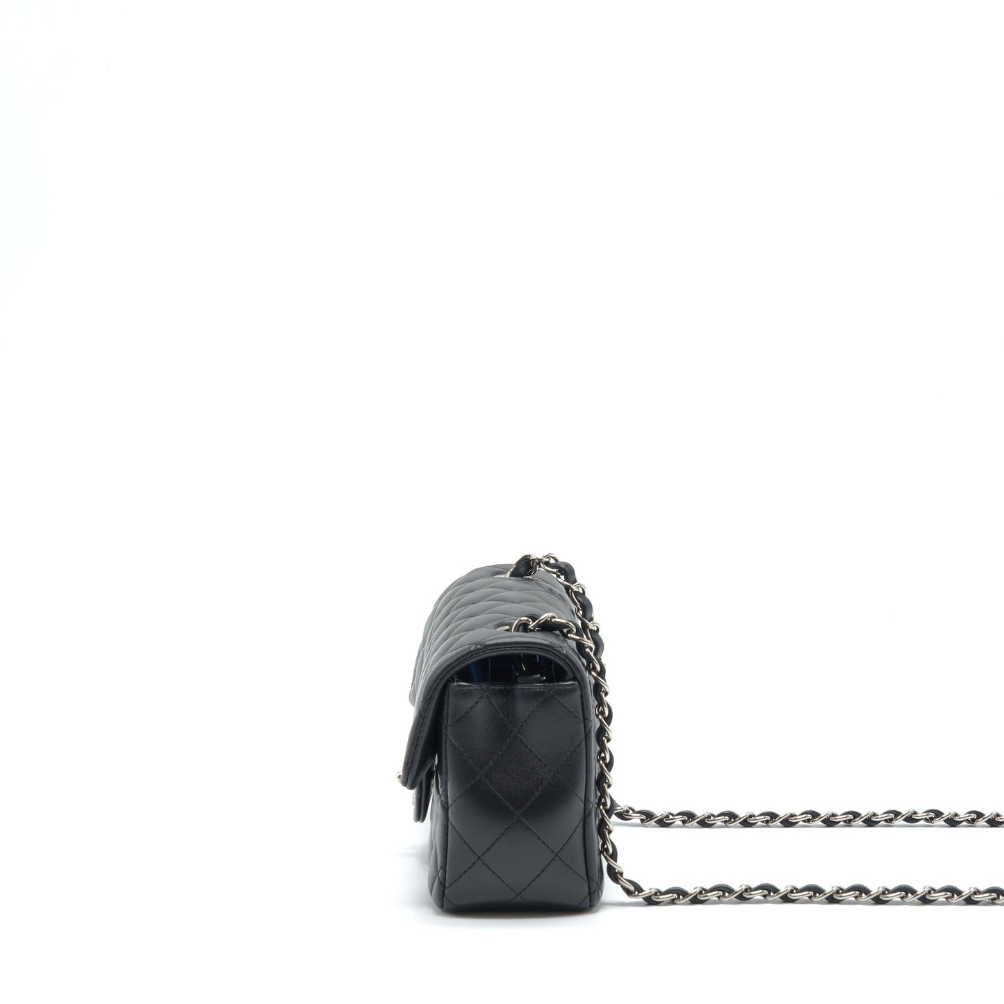 Chanel Mini Rectangular Lambskin Black