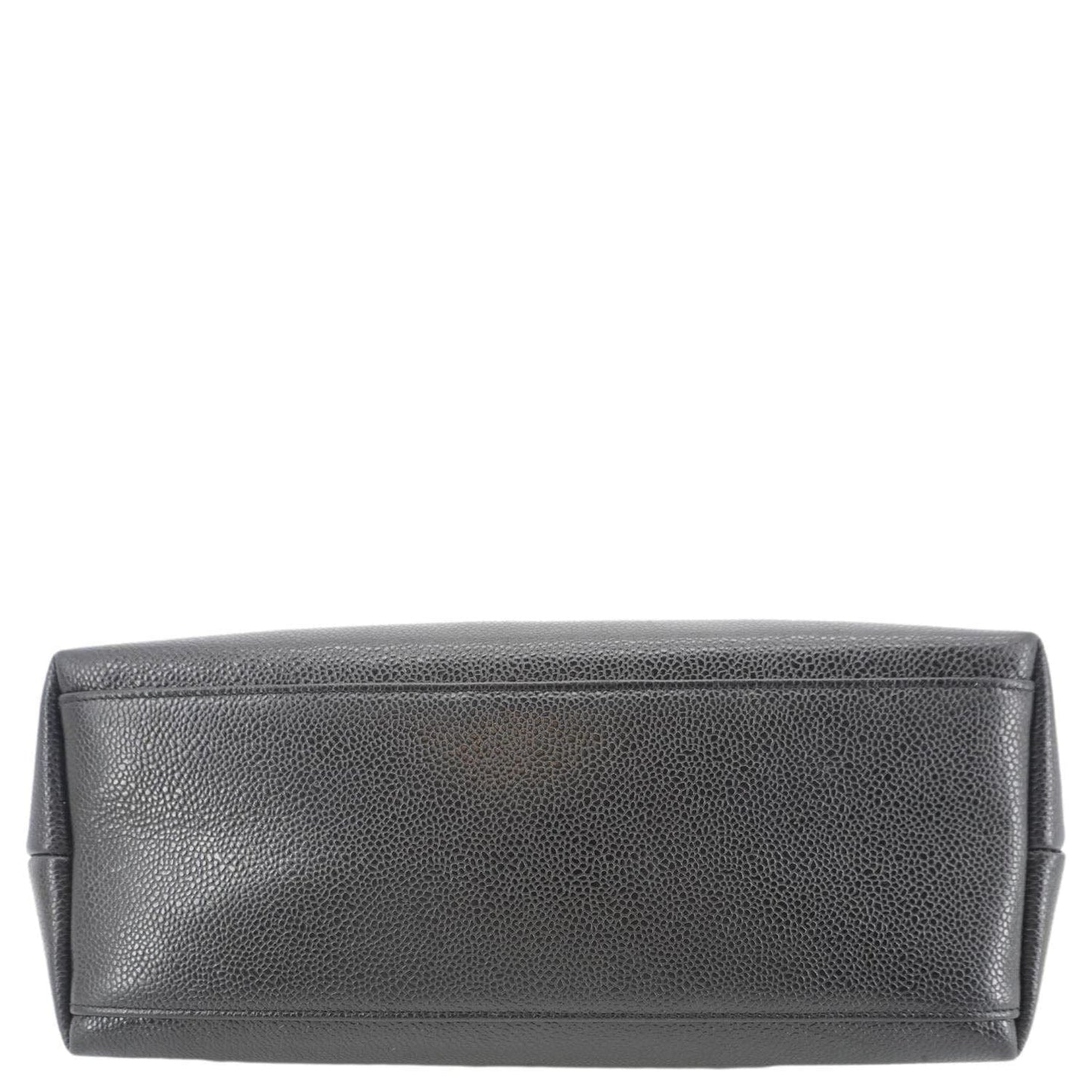 CHANEL  Timeless CC Caviar Leather Chain Shoulder Strap Black