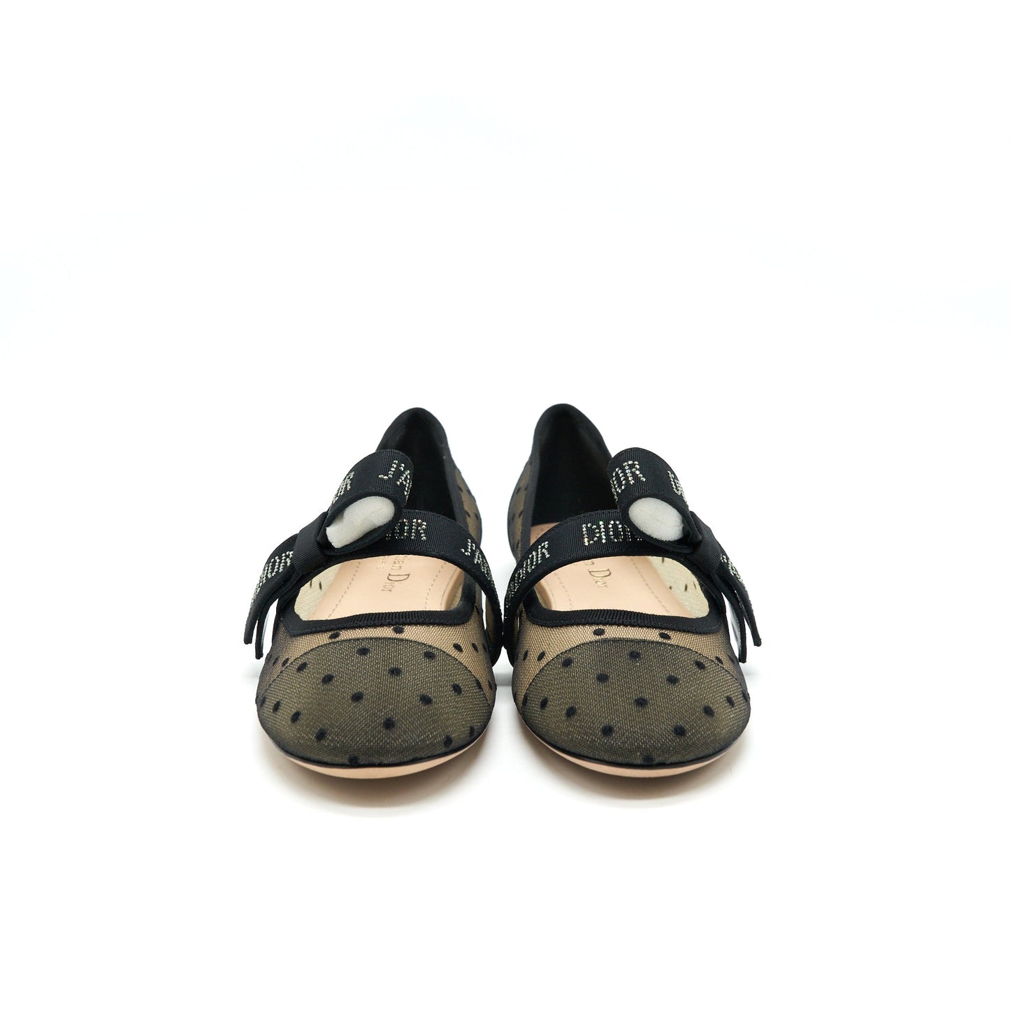CHRISTIAN Size 36.5 J'ADIOR NICELY-D ESPADRILLE FLATS
