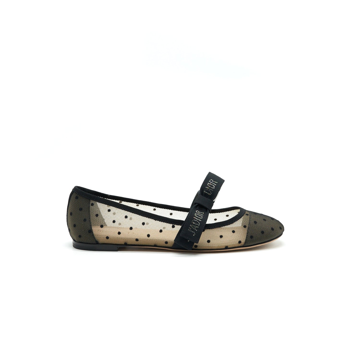 CHRISTIAN Size 36.5 J'ADIOR NICELY-D ESPADRILLE FLATS