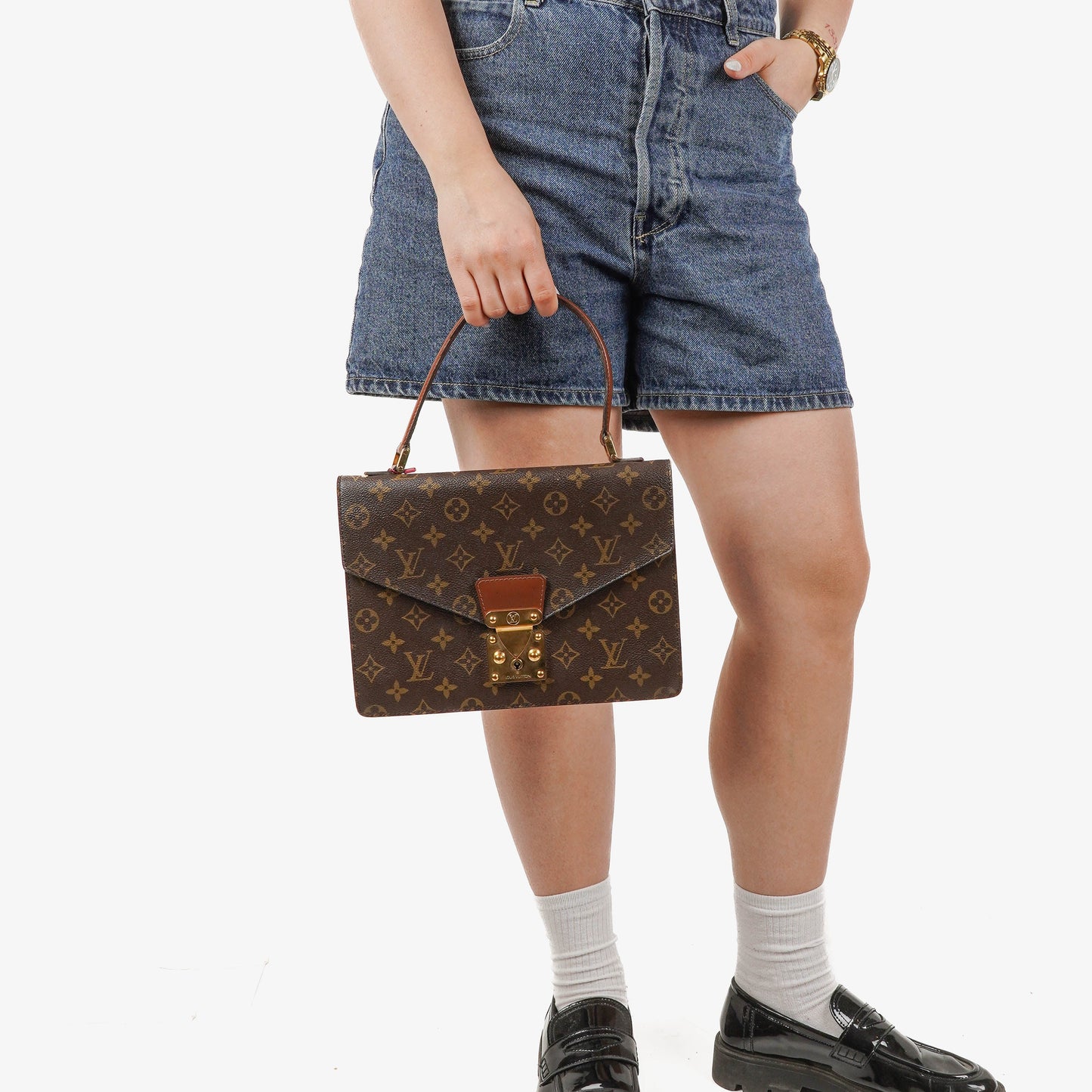 Louis Vuitton Concorde Monogram Canvas Bag