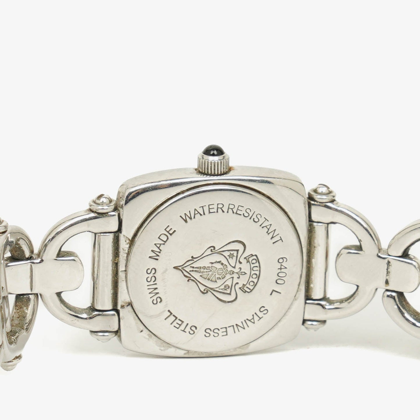 Gucci Horsebit Stainless Steel 22mm 6400L Quartz Watch