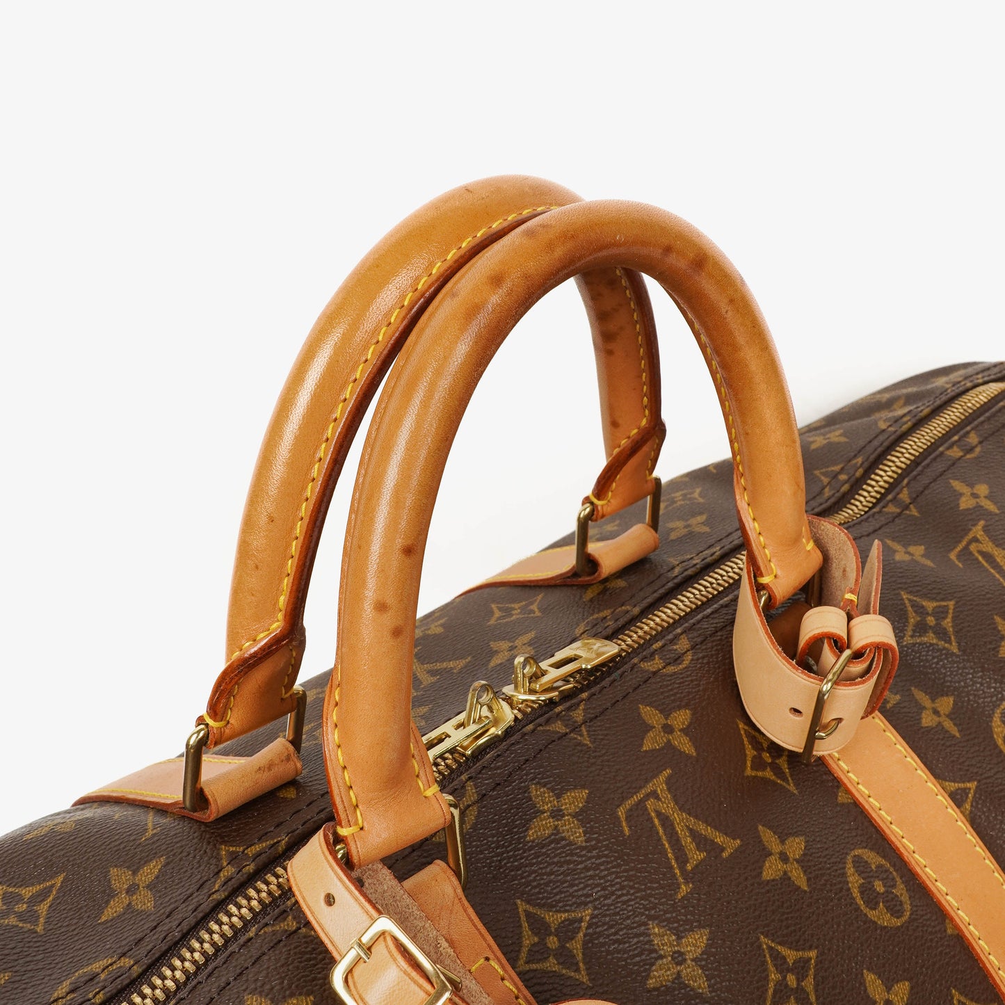 Louis Vuitton Keepall 55 Bandoulière Monogram Canvas Travel Bag