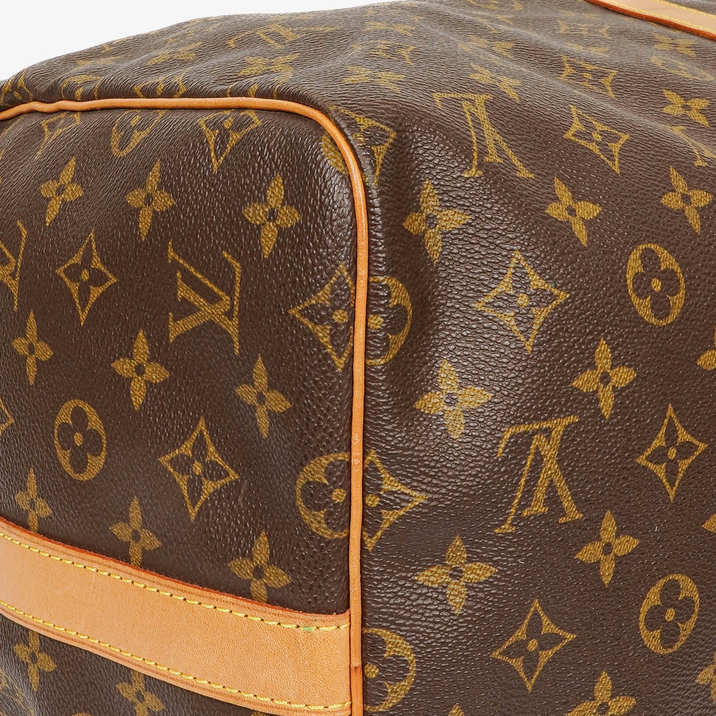 Louis Vuitton Keepall 55 Bandoulière Monogram Canvas Travel Bag