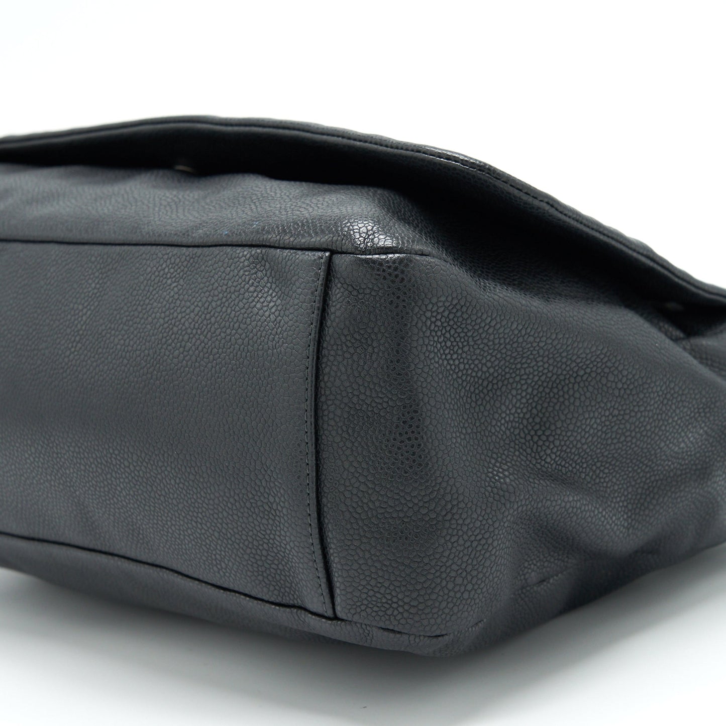 Chanel  Shoulder Bag Caviar Black Ruthenium Hardware