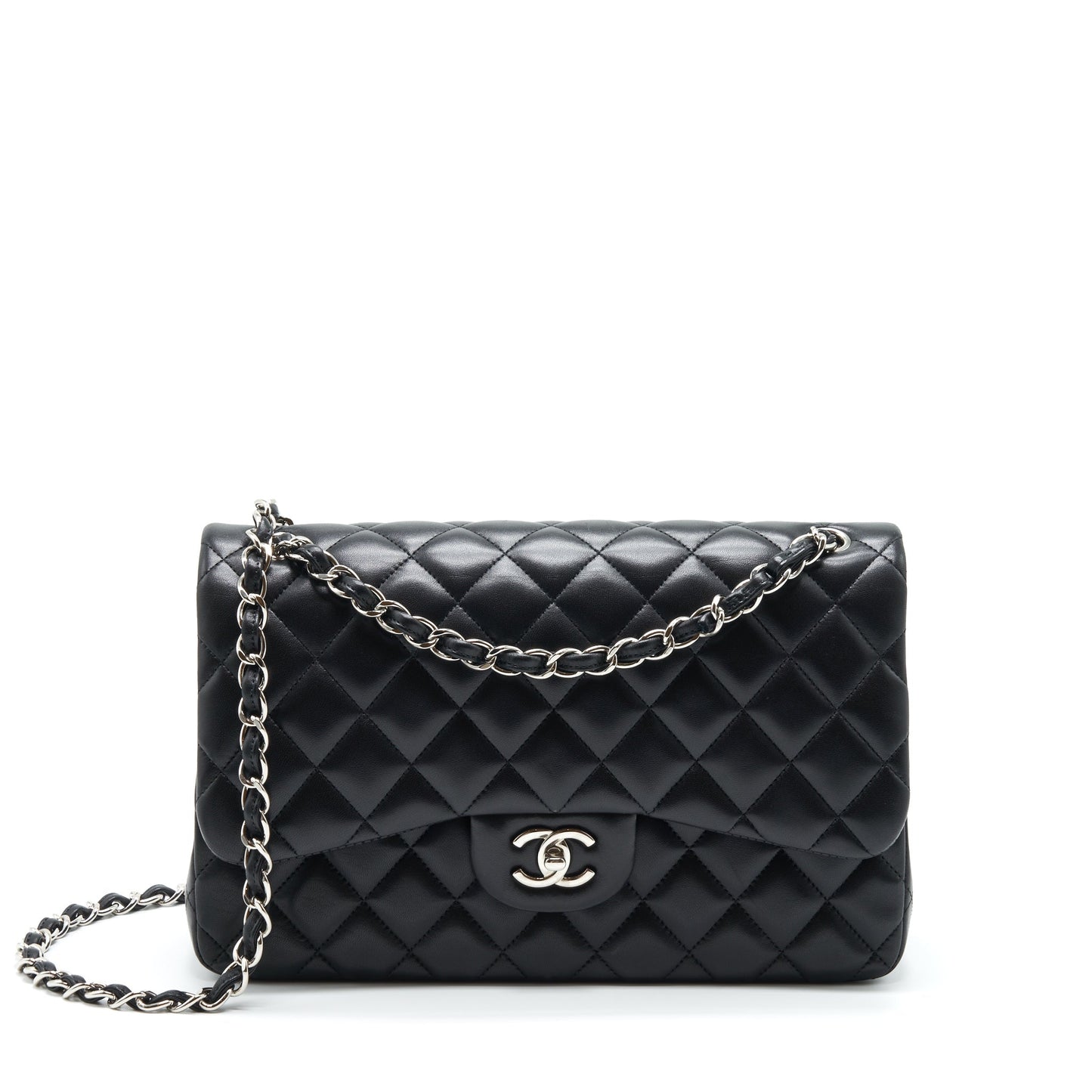 Chanel Jumbo Classic Double Flap Lambskin Black