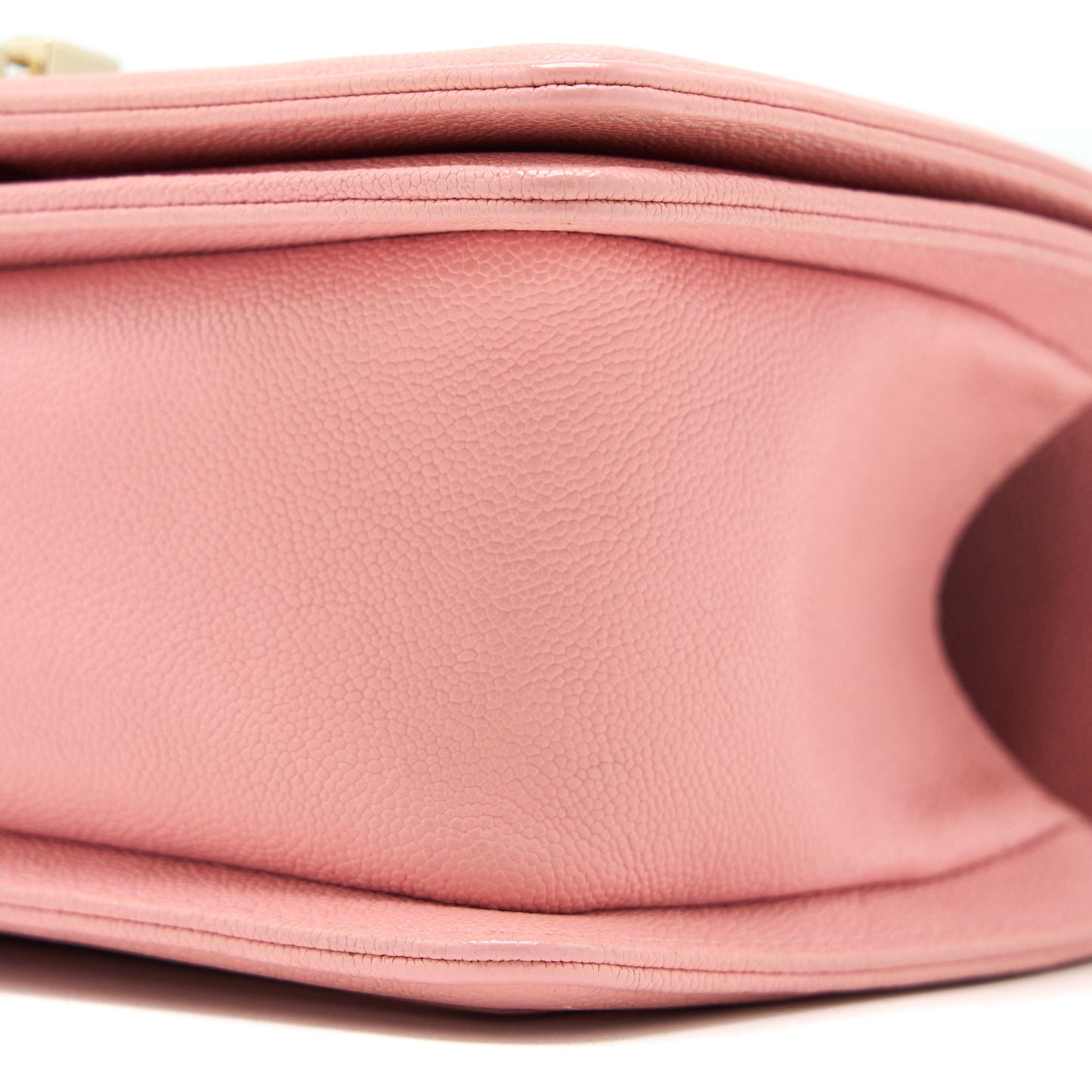 Chanel Small Boy Bag Caviar Pink L