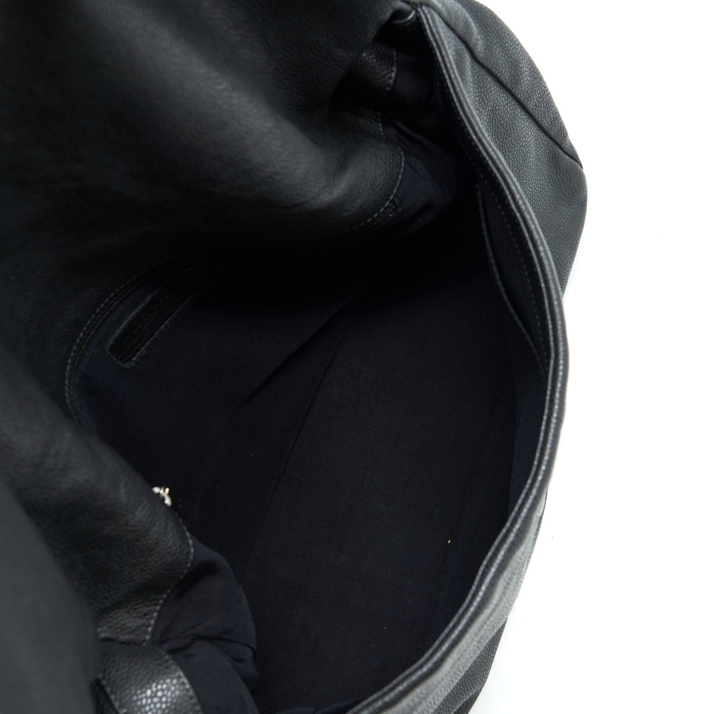Chanel  Shoulder Bag Caviar Black Ruthenium Hardware