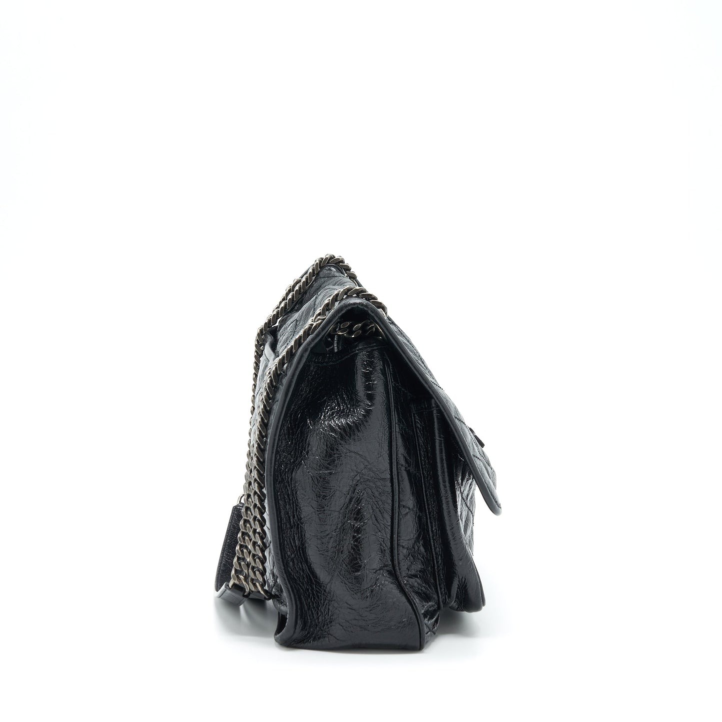 Saint Laurent Large Niki Mini Purse Calfskin Black