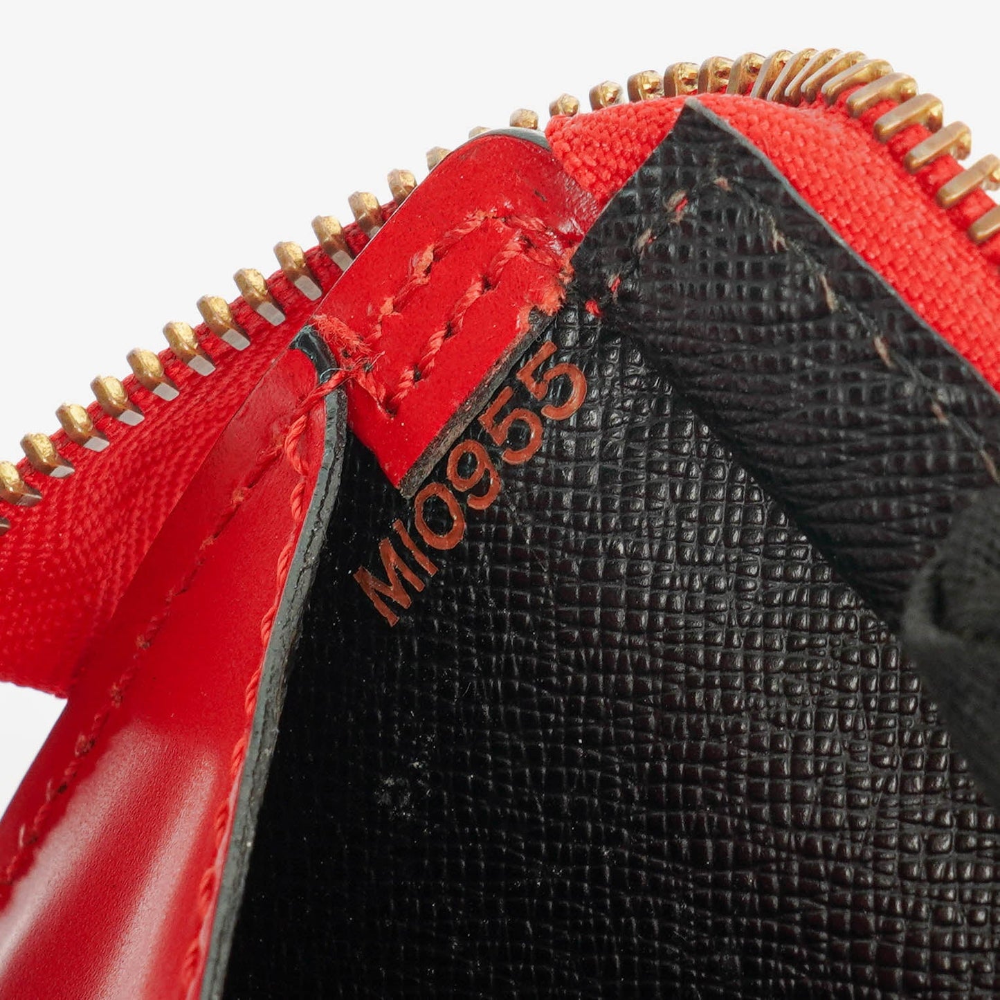 Louis Vuitton Red EPI Leather Sac Triangle Bag