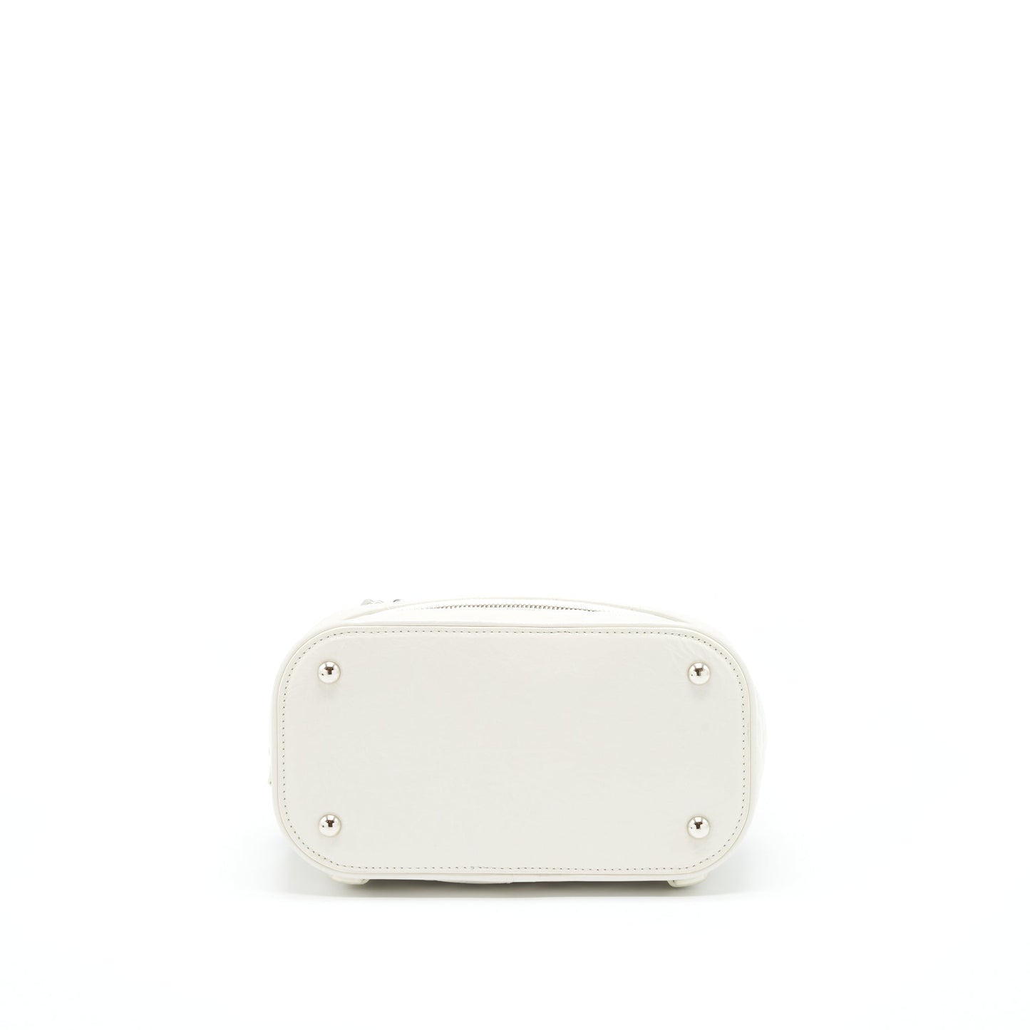 Chanel PVC Aquarium Backpack Aged Calfskin White