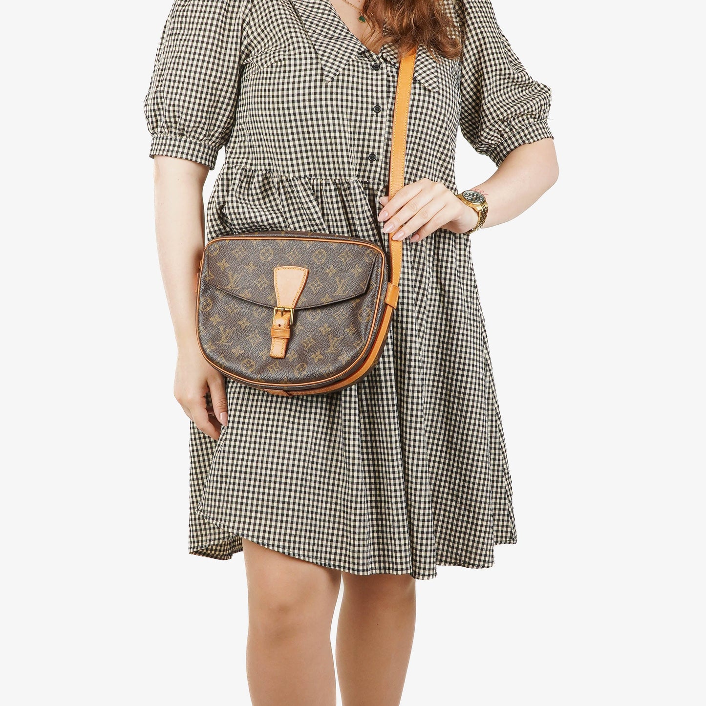 Louis Vuitton Jeune Fille MM Monogram Canvas Crossbody Bag