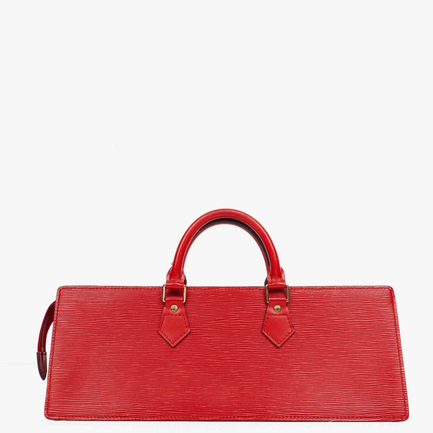 Louis Vuitton Red EPI Leather Sac Triangle Bag