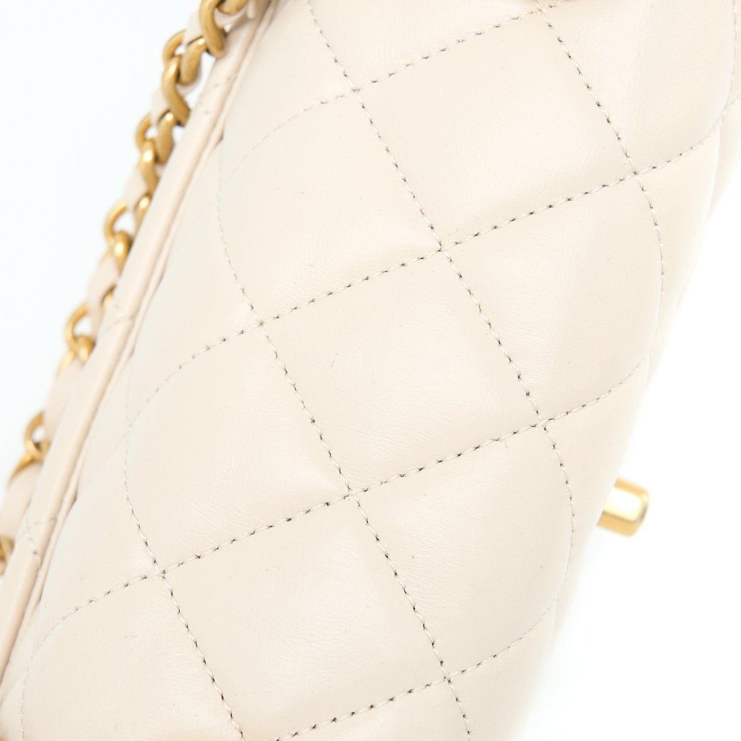 Chanel Seasonal Flap Bag Beige L