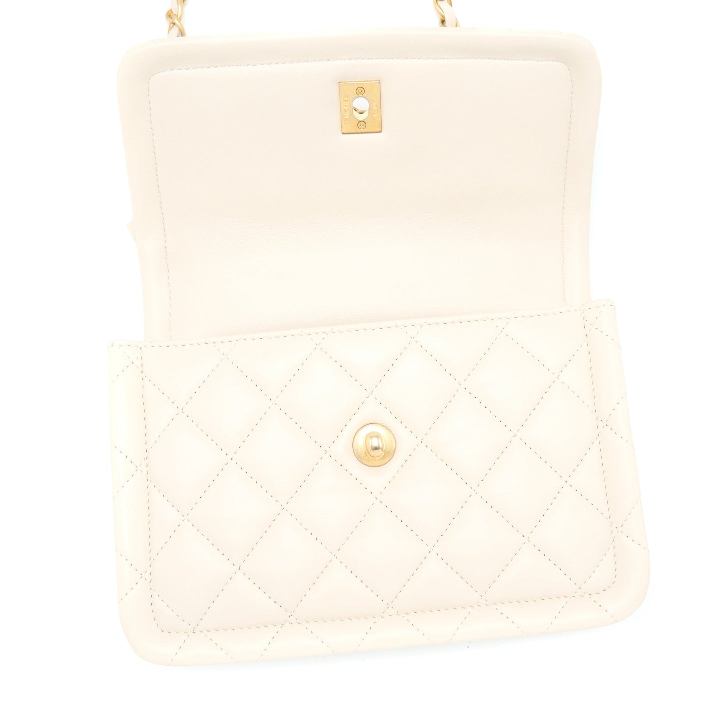 Chanel Seasonal Flap Bag Beige L