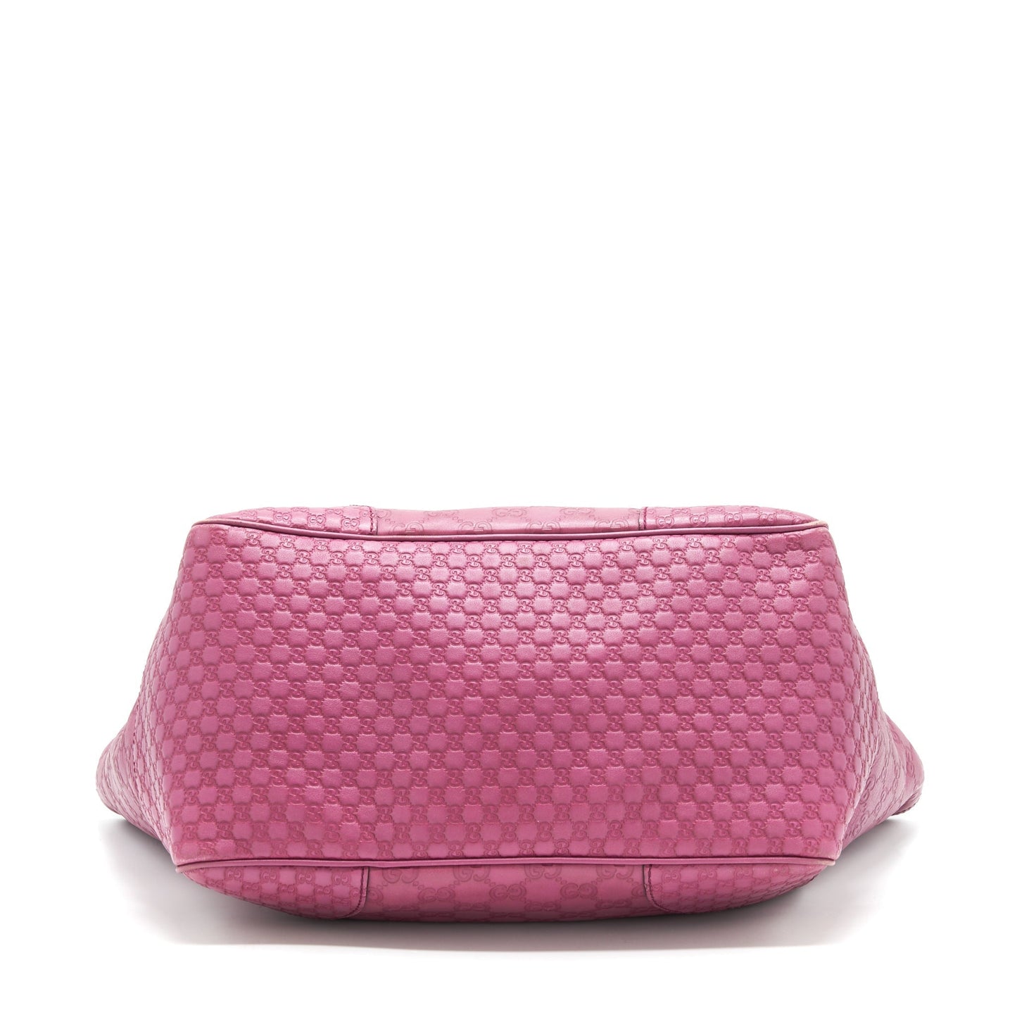 Gucci leather shopping Tote Bag raspberry Pink