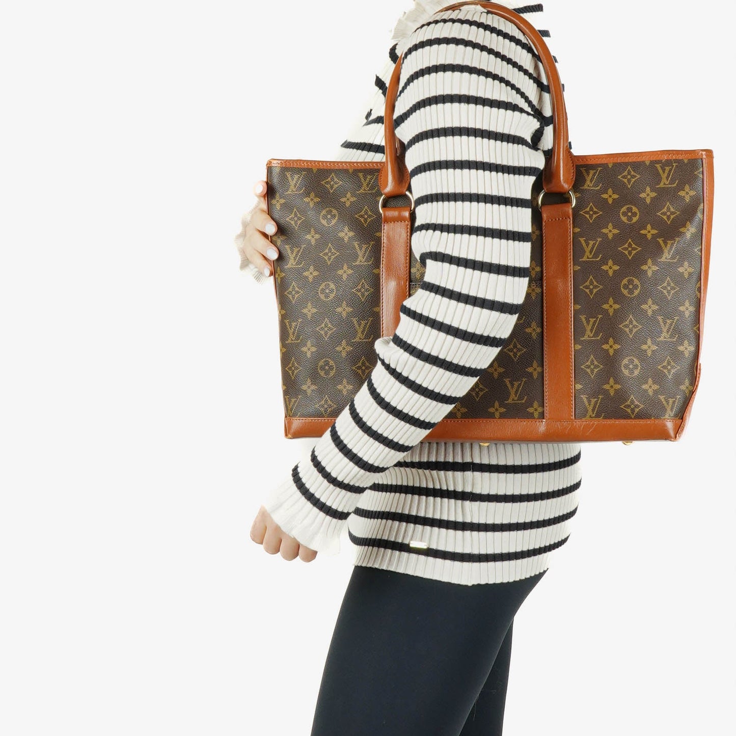 Louis Vuitton Monogram Canvas Sac Weekend PM Tote Bag