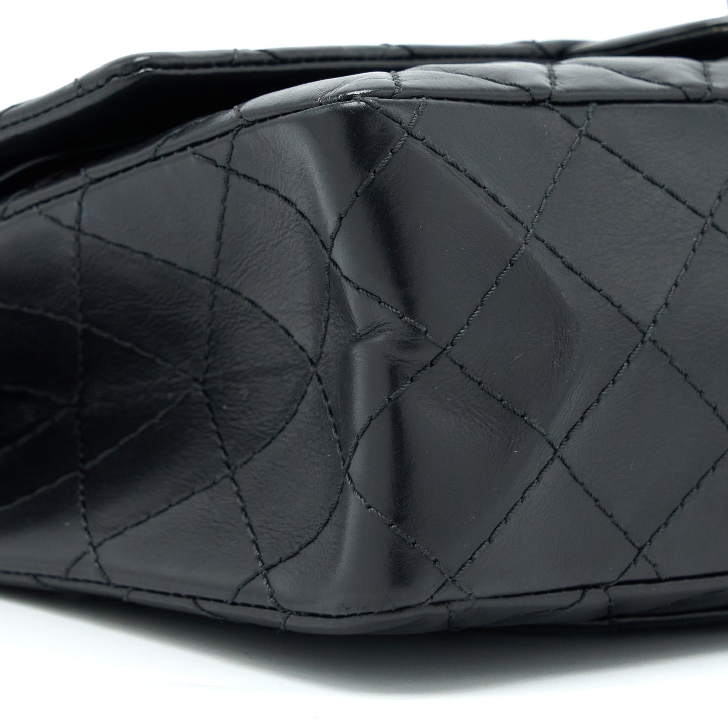 Chanel Small 2.55 225 Reissue Flap Bag Aged Calfskin Black Ruthenium