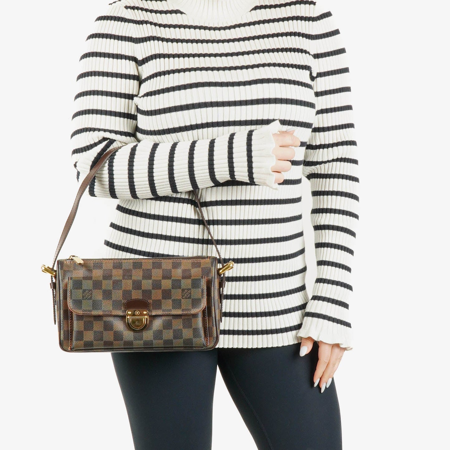 Louis Vuitton Damier Ebene Ravello GM Shoulder Bag