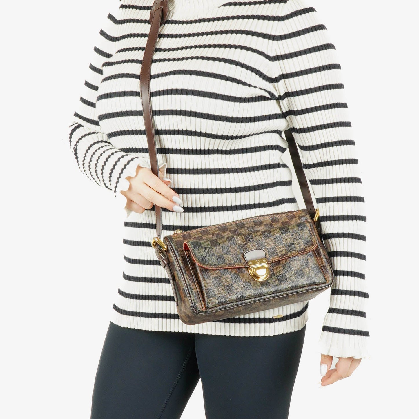 Louis Vuitton Damier Ebene Ravello GM Shoulder Bag