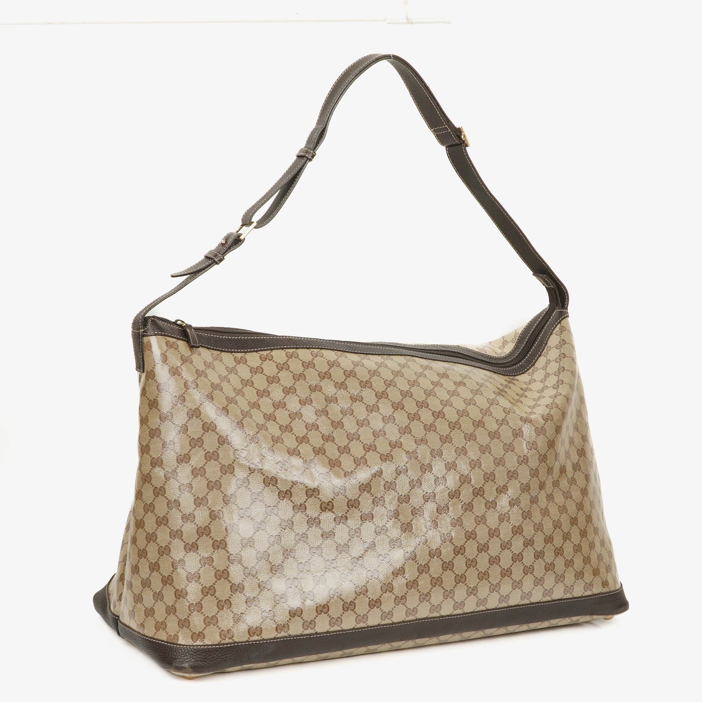 Gucci GG Crystal Coated Canvas Travel Bag