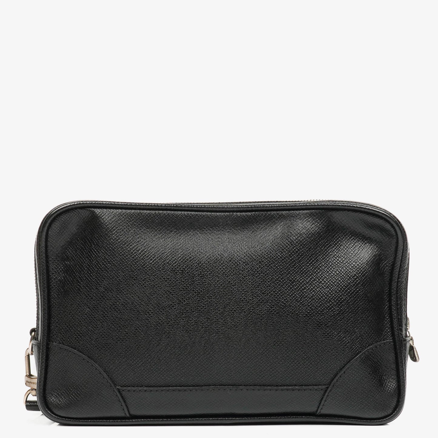 Louis Vuitton Black Taiga Leather Neo Pavel Clutch